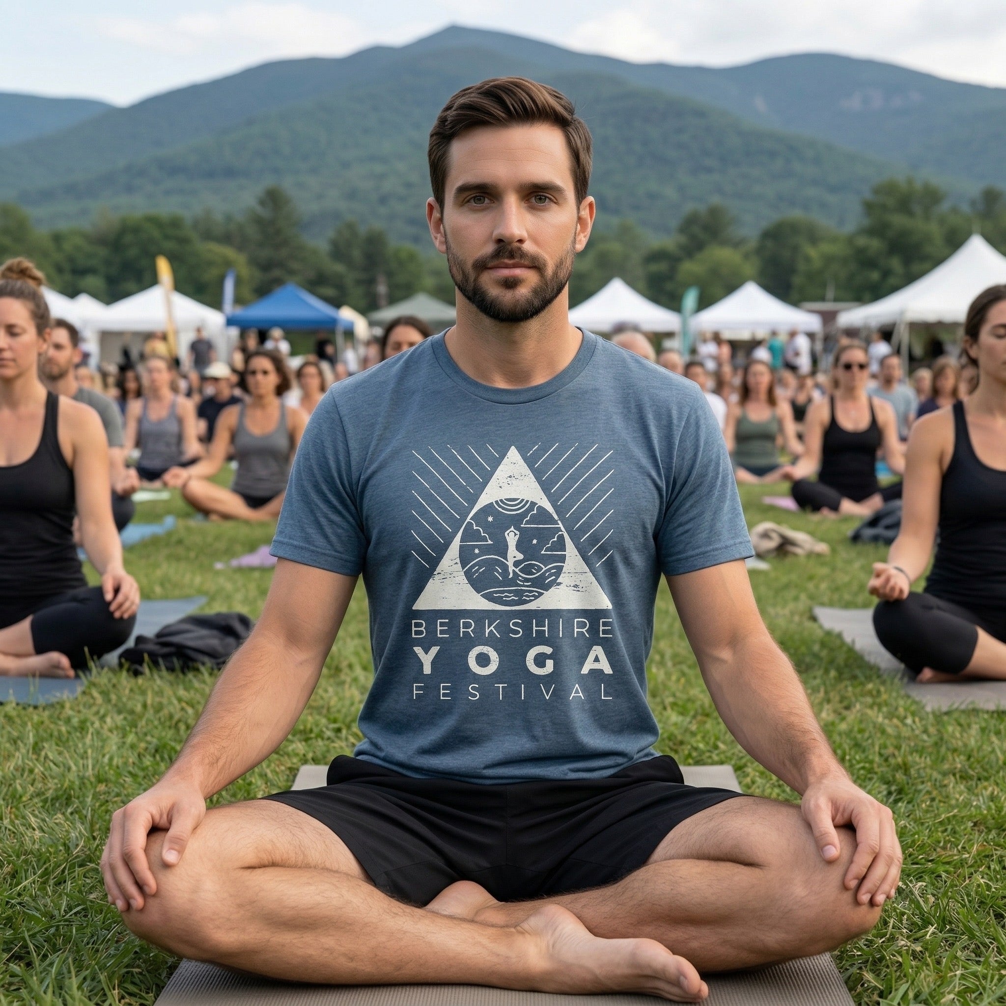 Mens Ancient Language Yoga Clothing