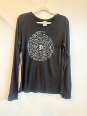 Zen Spiral Women's Bamboo Long Sleeve Tee