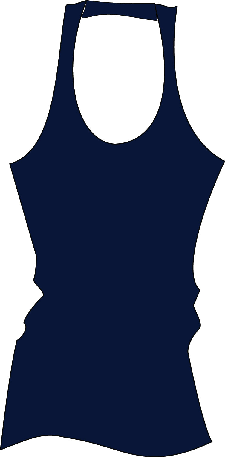 Bamboo Organic Cotton Women's Halter Top in Navy Blue