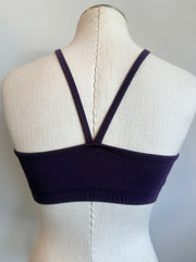 Bamboo Bralette Plum with matching binding