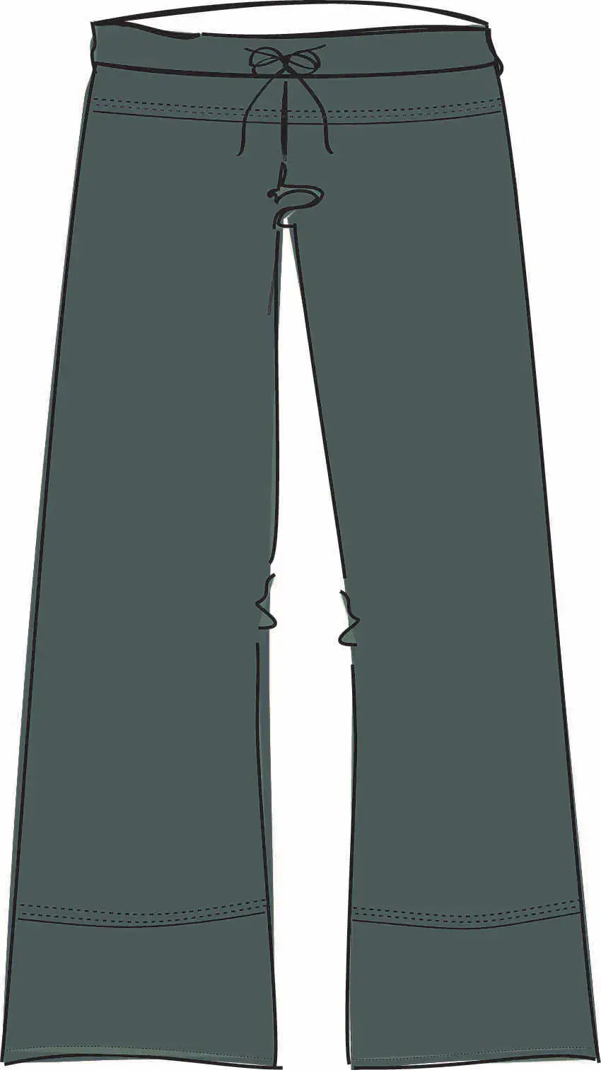 Bamboo Chant Capri - Ancient Language Yoga Clothing