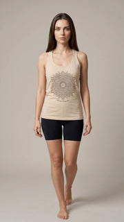 Lotus Wild Sun 100% Cotton Women's Tank