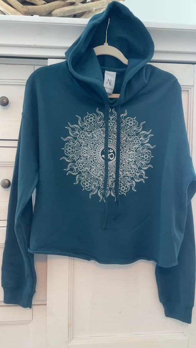 Om Wild Sun Women's Fleece Hoodie