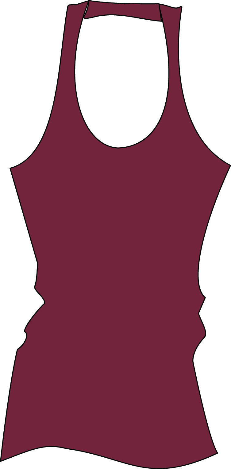 Bamboo Organic Cotton Women's Halter Top in Chianti