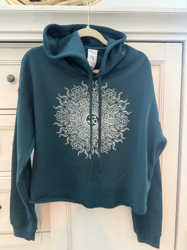 Om Wild Sun Women's Fleece Hoodie