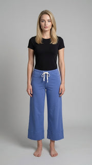 Featherweight Chant Capri Women's Pant in Denim Blue