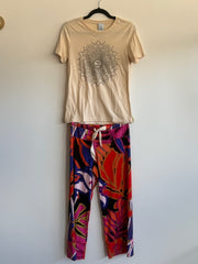 Print Chant Capri Women's Pant