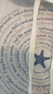 Seaside Spiral Women's Hoodie Ancient Language Yoga Clothing