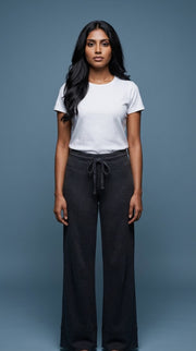 Bamboo Organic Cotton Women's Chant Pant in Black