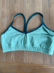Featherweight Double Dye Women's Bralette Ancient Language Yoga Clothing