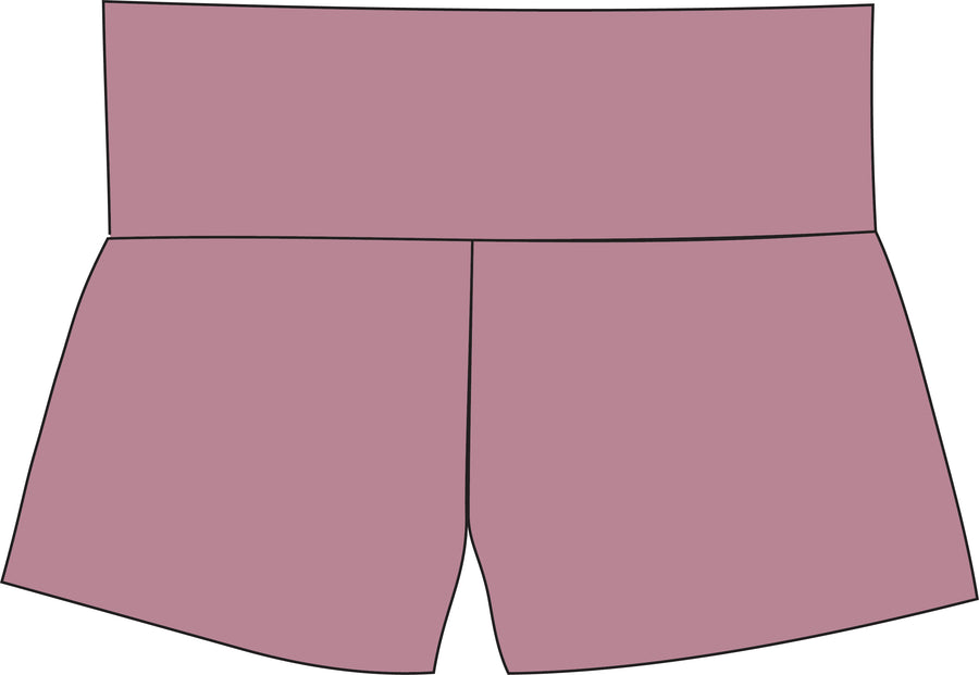 Arriving Soon Bamboo Cotton Short in Mauve