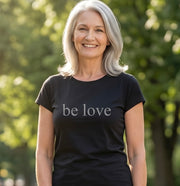 Be Love Women's Beechwood Short Sleeve Tee in Black