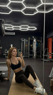 Bamboo Organic Cotton Bralette in Black