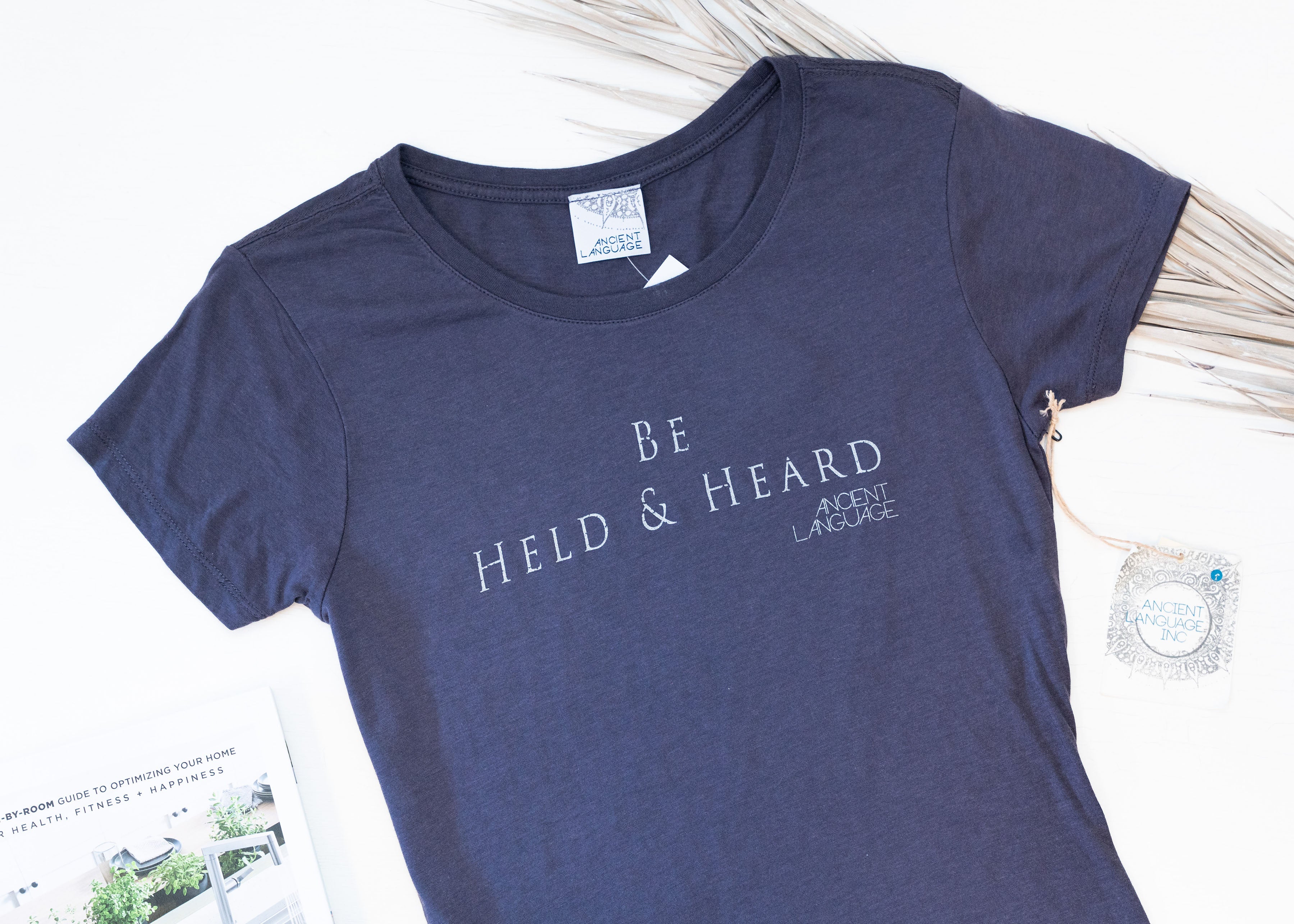 Be Held & Heard Women's Beach Hoodie Ancient Language Yoga Clothing