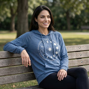 Moon & Stars Women's Vintage Jersey Hoodie