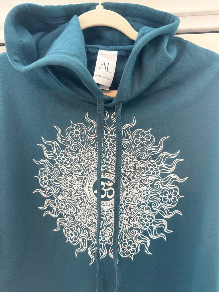 Om Wild Sun Women's Fleece Hoodie