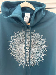 Om Wild Sun Women's Fleece Hoodie