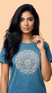 Mandala Women's Relaxed Short Sleeve Tee