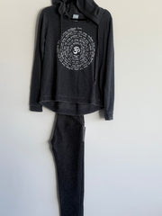 Zen Spiral Women's Beach Hoodie