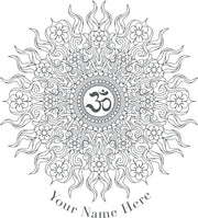 CUSTOM OM WILD SUN DESIGN OVERSIZE SWEATSHIRT