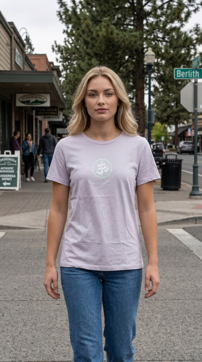 Om Peace Relaxed Women's Short Sleeve Tee