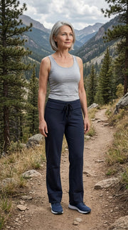 Featherweight Performance Women's Chant Pant in Heather Black