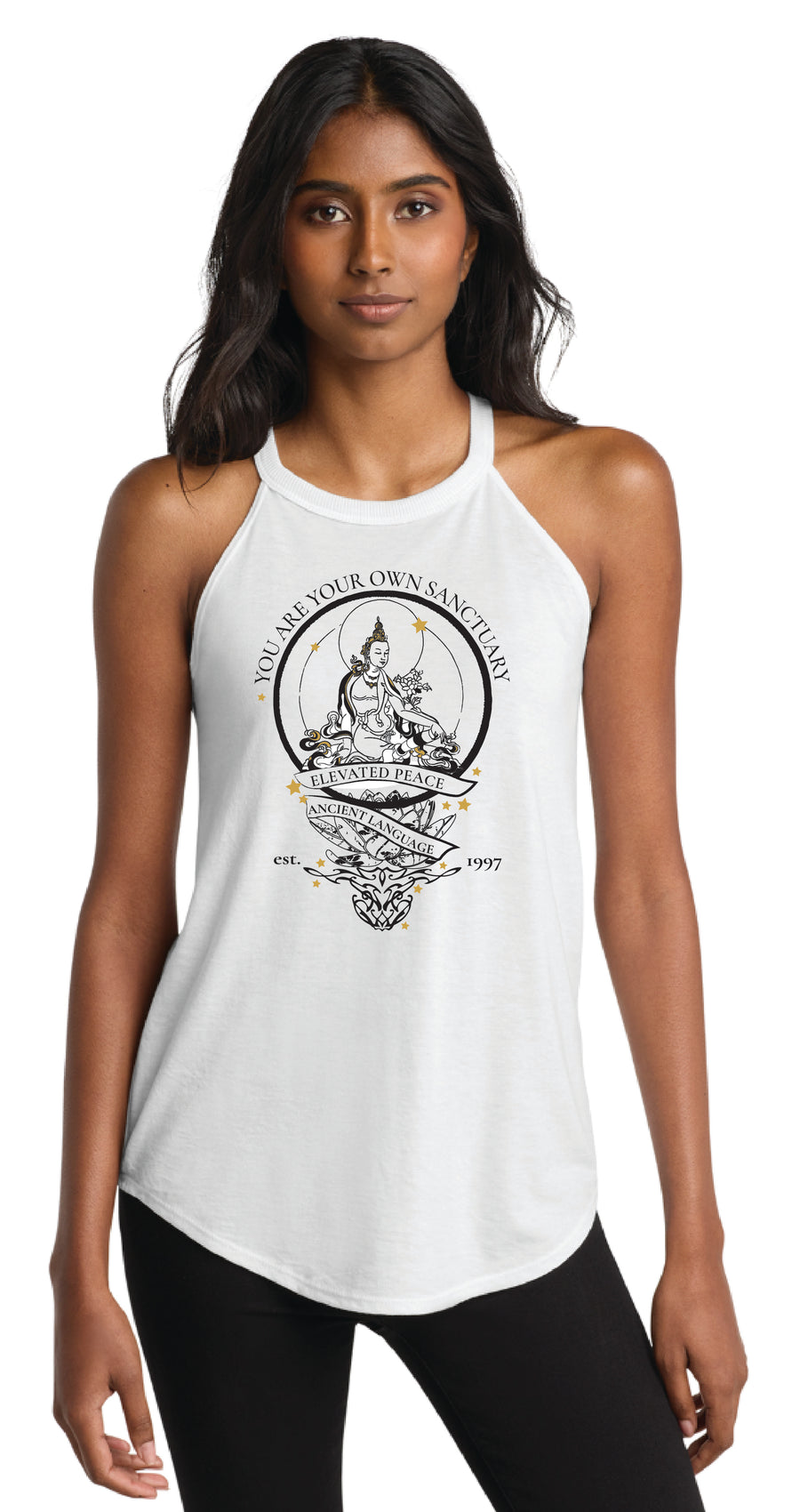Sanctuary Women's Rocker Tank in White