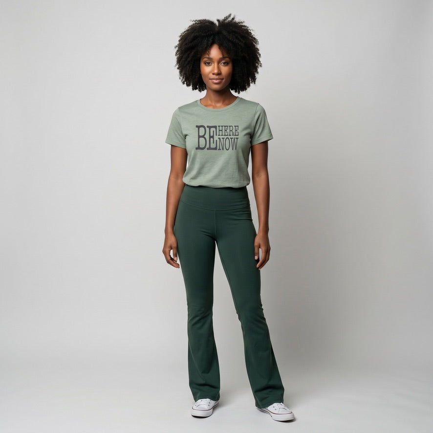 Be Here Now Women's Relaxed Short Sleeve Tee