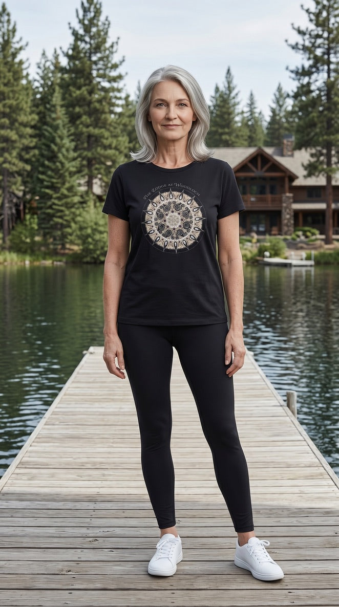 CUSTOM AL SILVER MANDALA DESIGN TOP CUSTOM WORDS