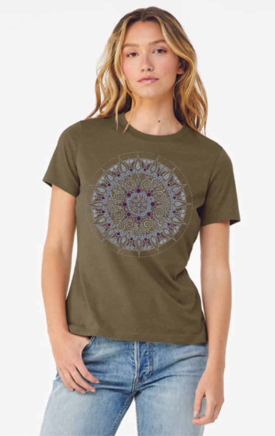 Mandala Relaxed Short Sleeve Tee