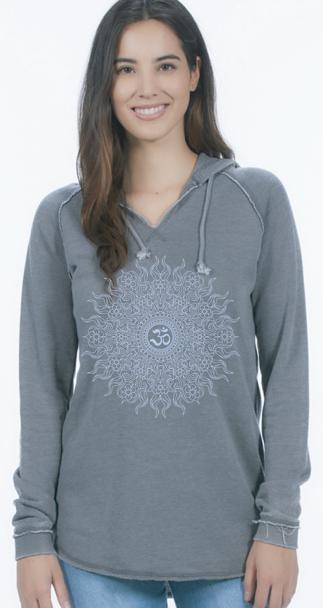 Om Wild Sun Tunic Hoodie