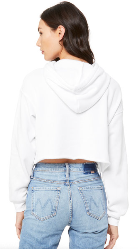 Zen Spiral Crop Hoodie