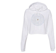 Seaside Spiral Women's Hoodie Ancient Language Yoga Clothing