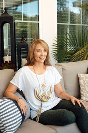 Spacedye High Waisted Women's Yoga Legging in Forest Green