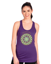 CUSTOM AL GOLD MANDALA DESIGN TOP CUSTOM WORDS