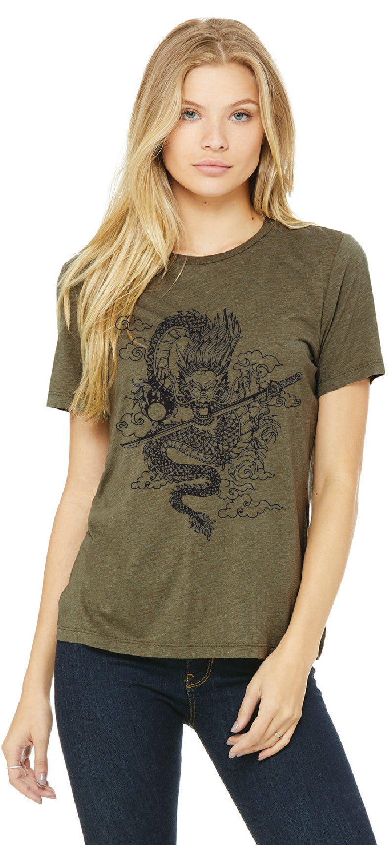 Dragon Fire Relaxed SS Tee