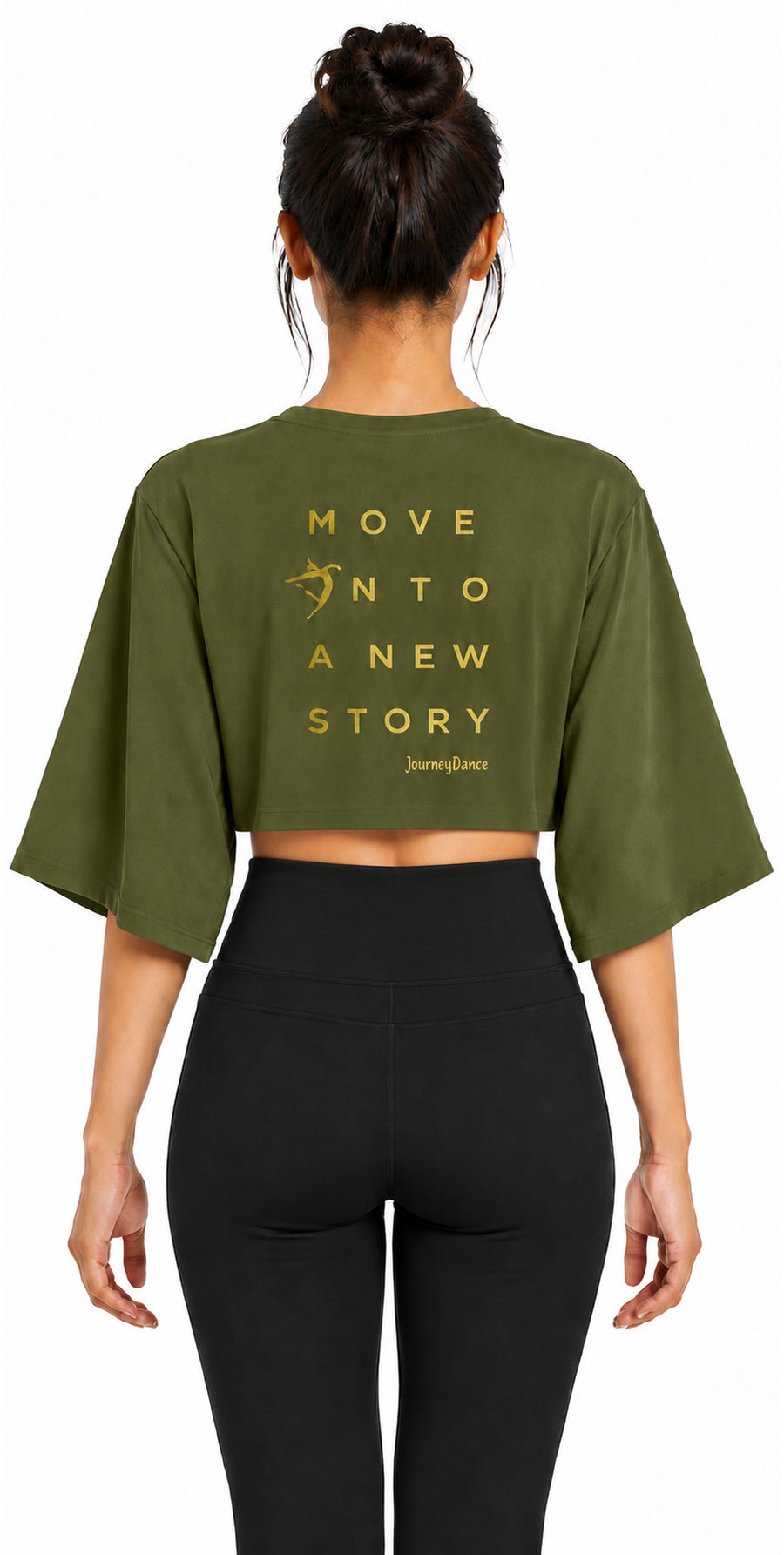 Bamboo Cotton Stretch Tie Kimono Jacket Moss Green