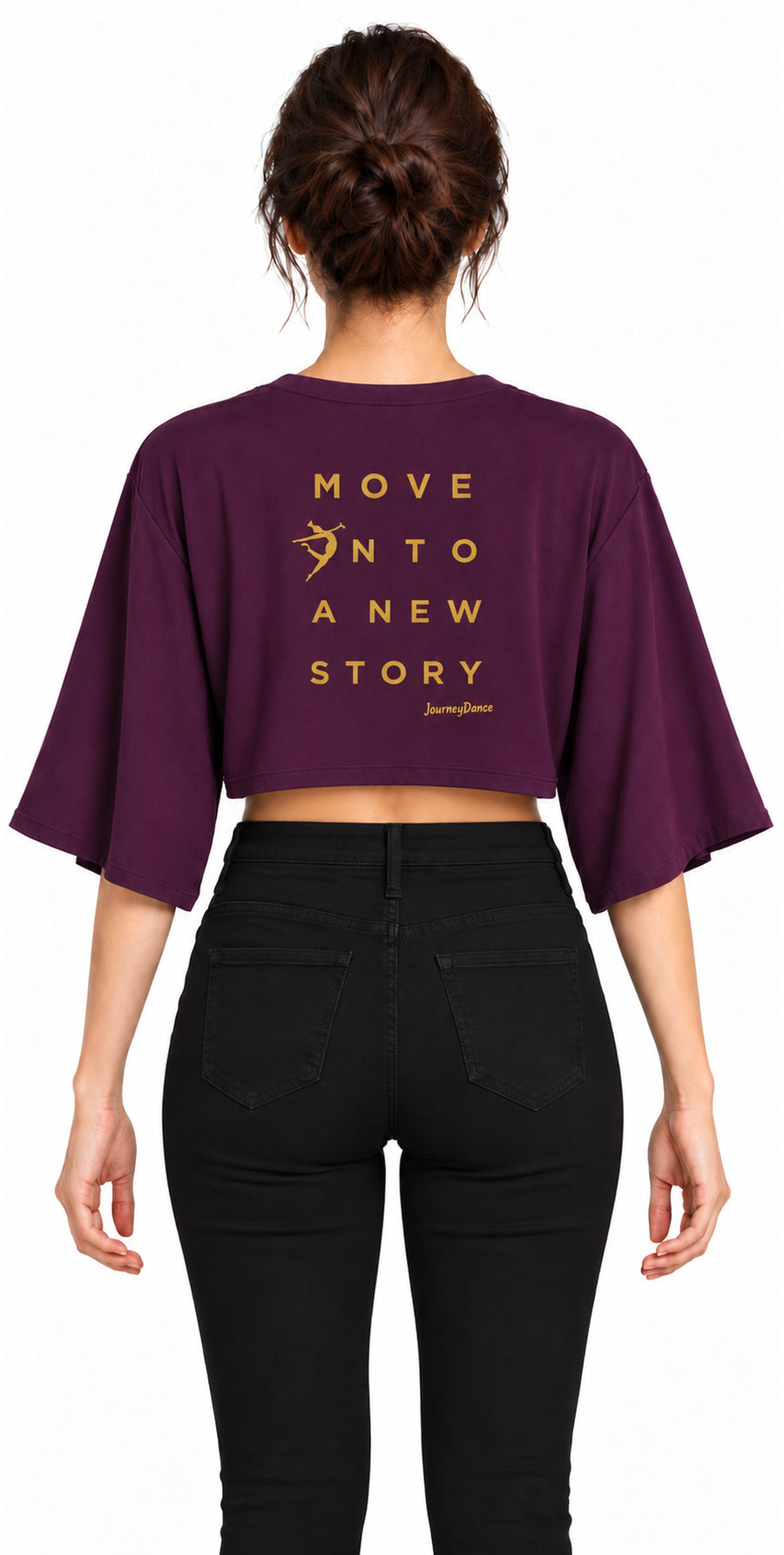 Bamboo Cotton Stretch Tie Kimono Jacket Plum