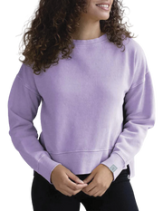 Malibu Women's Crew Sweatshirt in Orchid Lavender