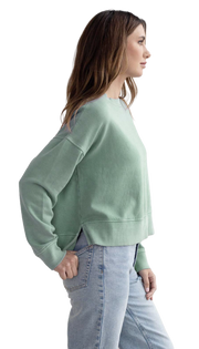 Malibu Women's Crew Sweatshirt in Orchid Lavender