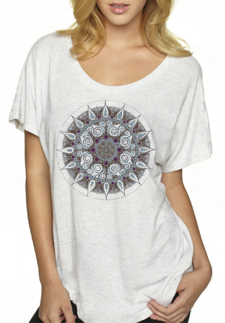 Mandala Dolman Tee