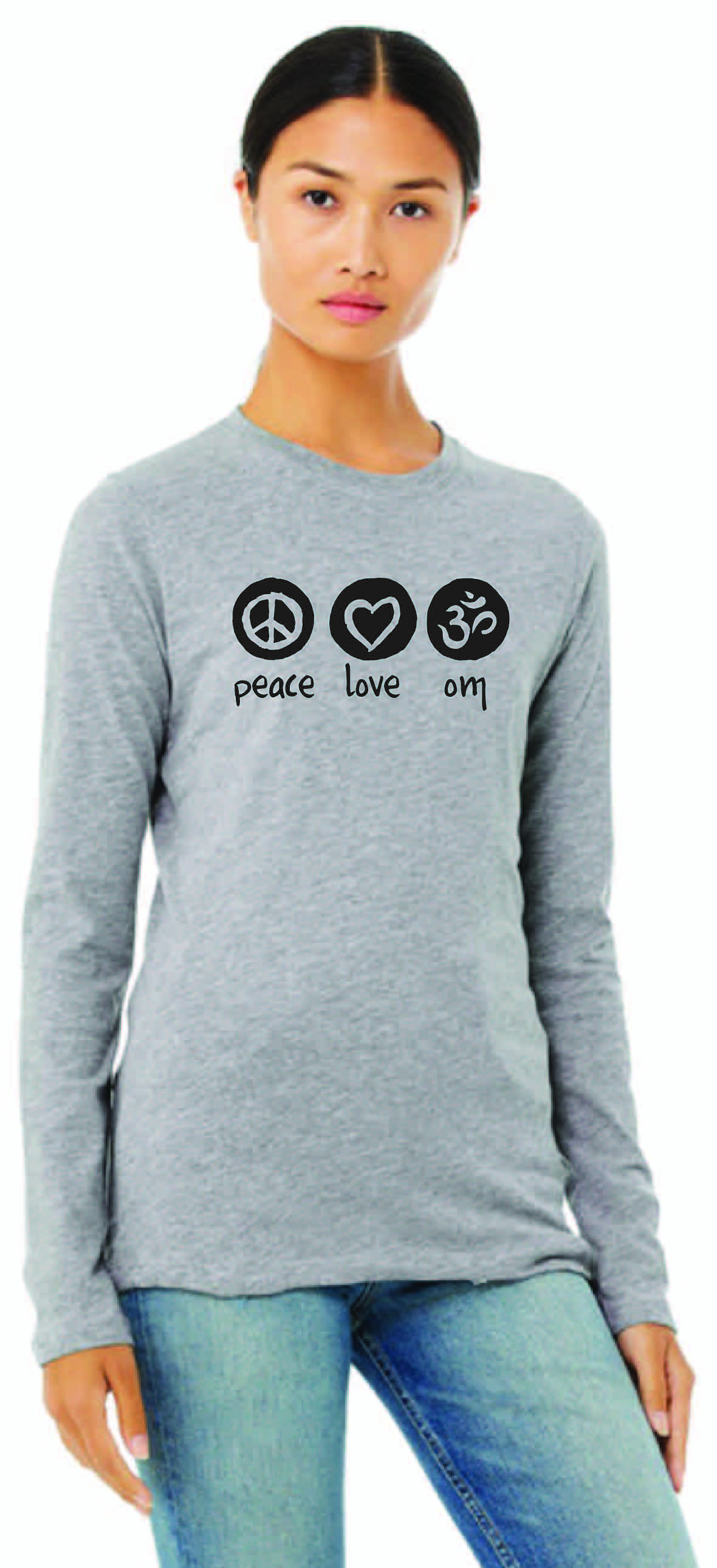 Peace Love Om Long Sleeve Tee