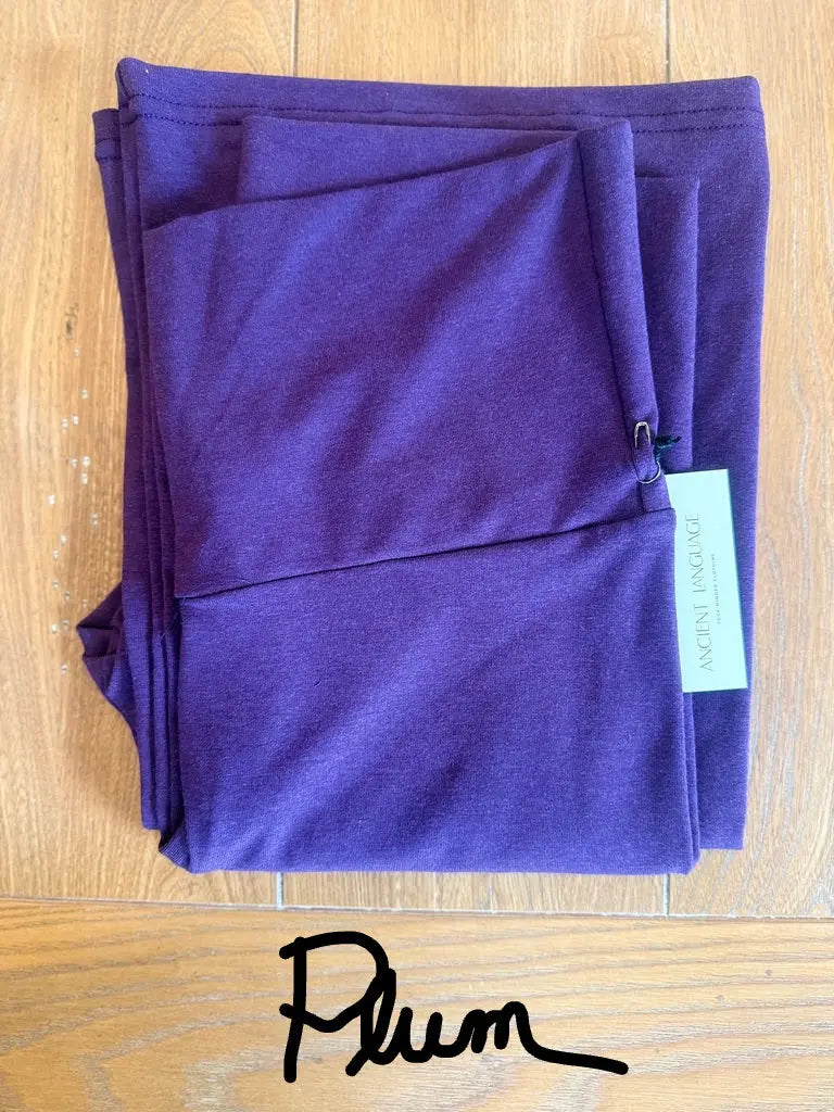 Bamboo Organic Cotton Yoga Pant - Ancient Language Yoga Clothing